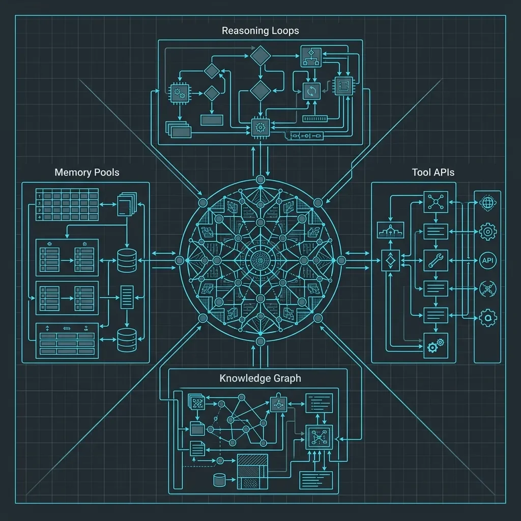 Strategic visual evidence managed by logic. Sovereign Intelligence: Architecture Agentic Rag.Webp