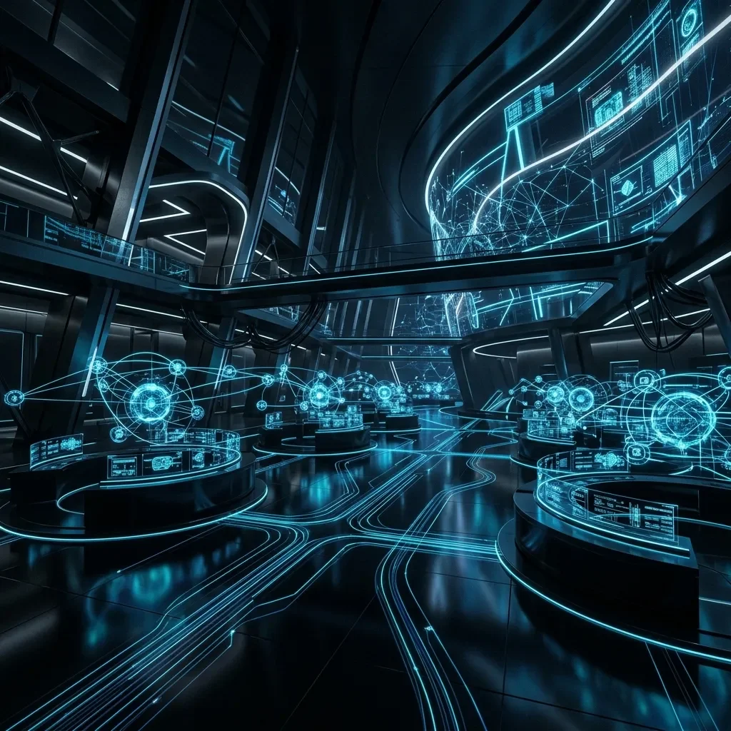 Strategic visual evidence managed by logic. Sovereign Intelligence: Hero Autonomous Workforce.Webp