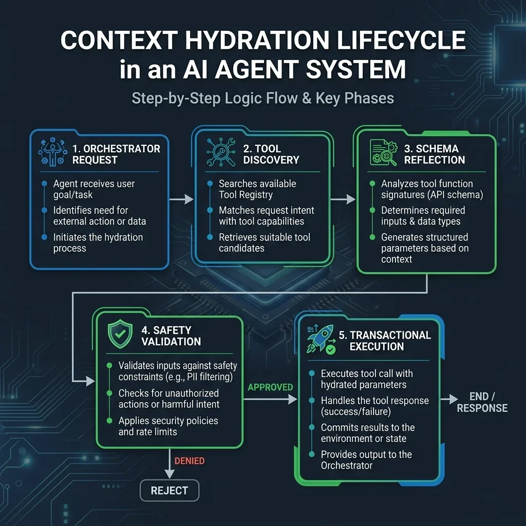 Context Hydration Process Flow