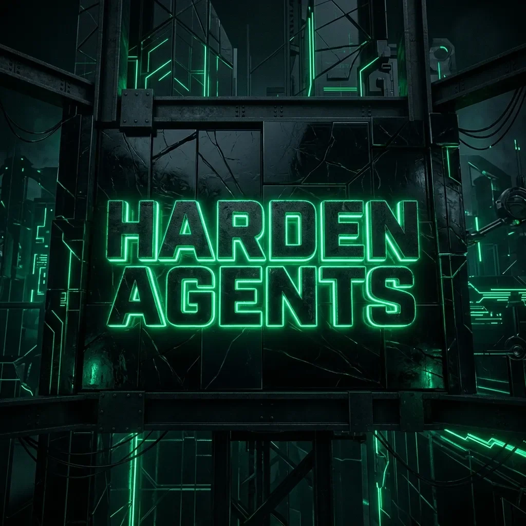 Industrial cybersecurity representation of hardened agentic nodes. Feature Banner — Hardening Enterprise RAG & Agent Swarms