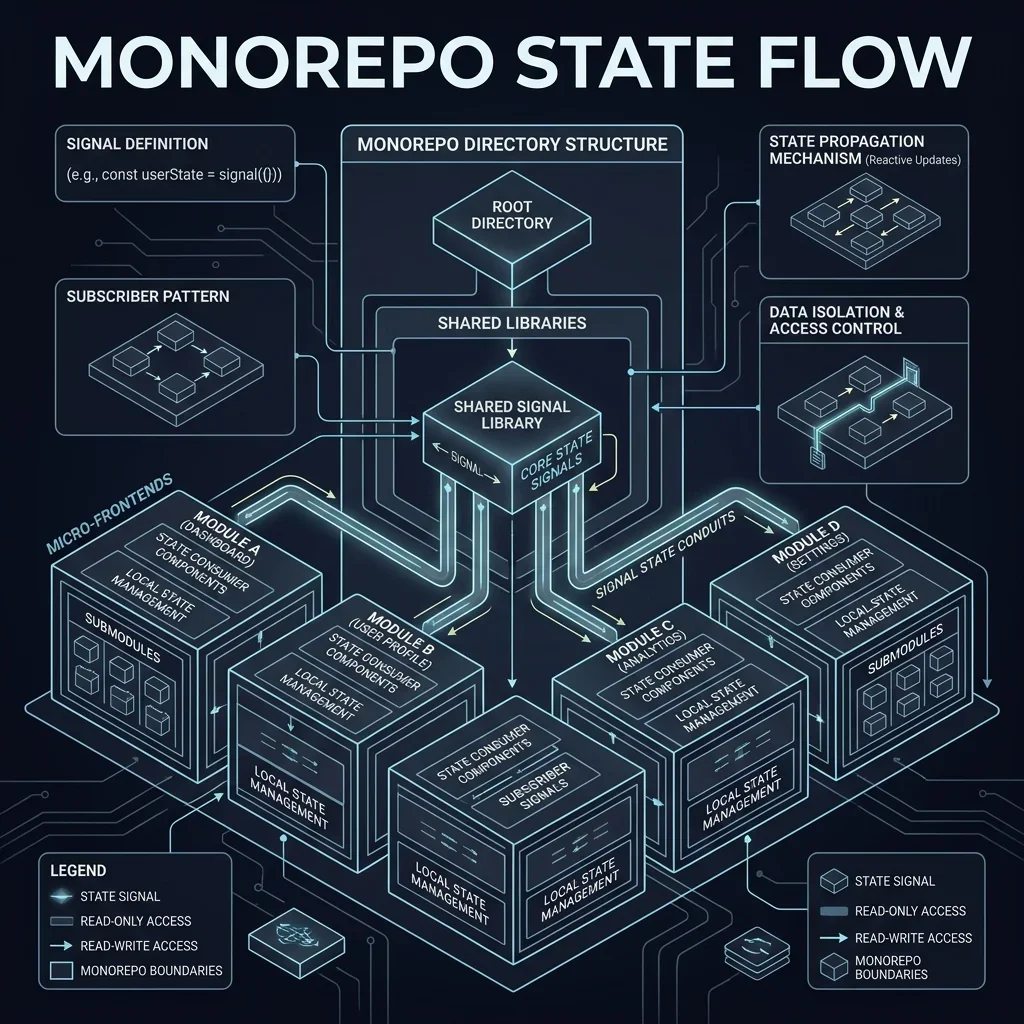 Signal-based monorepo state propagation flow — Vatsal Shah — 2026