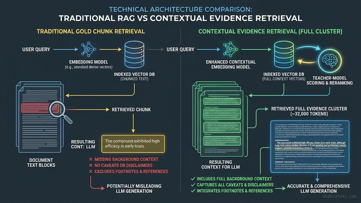 Gold Chunk vs Evidence Recall RAG Failure