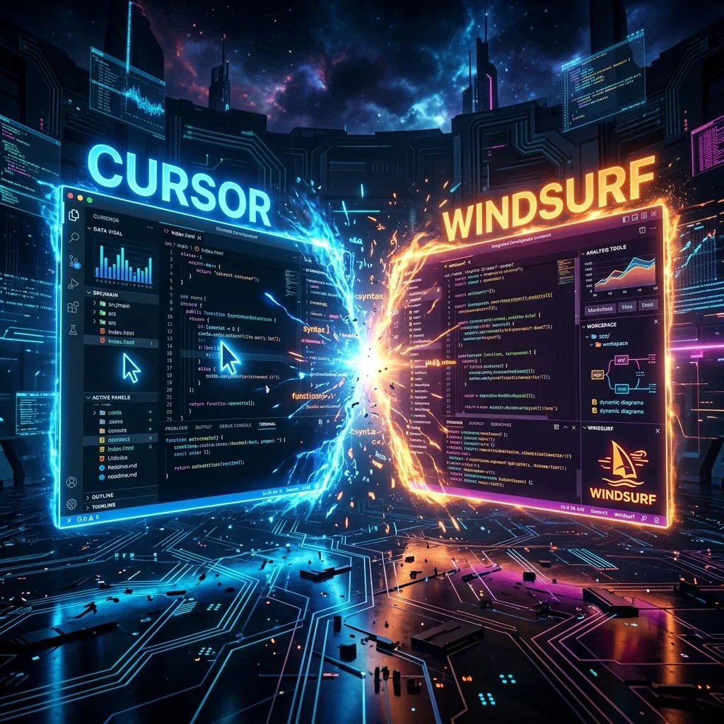 Cursor vs. Windsurf: The 2026 Battle for the Agentic IDE Throne