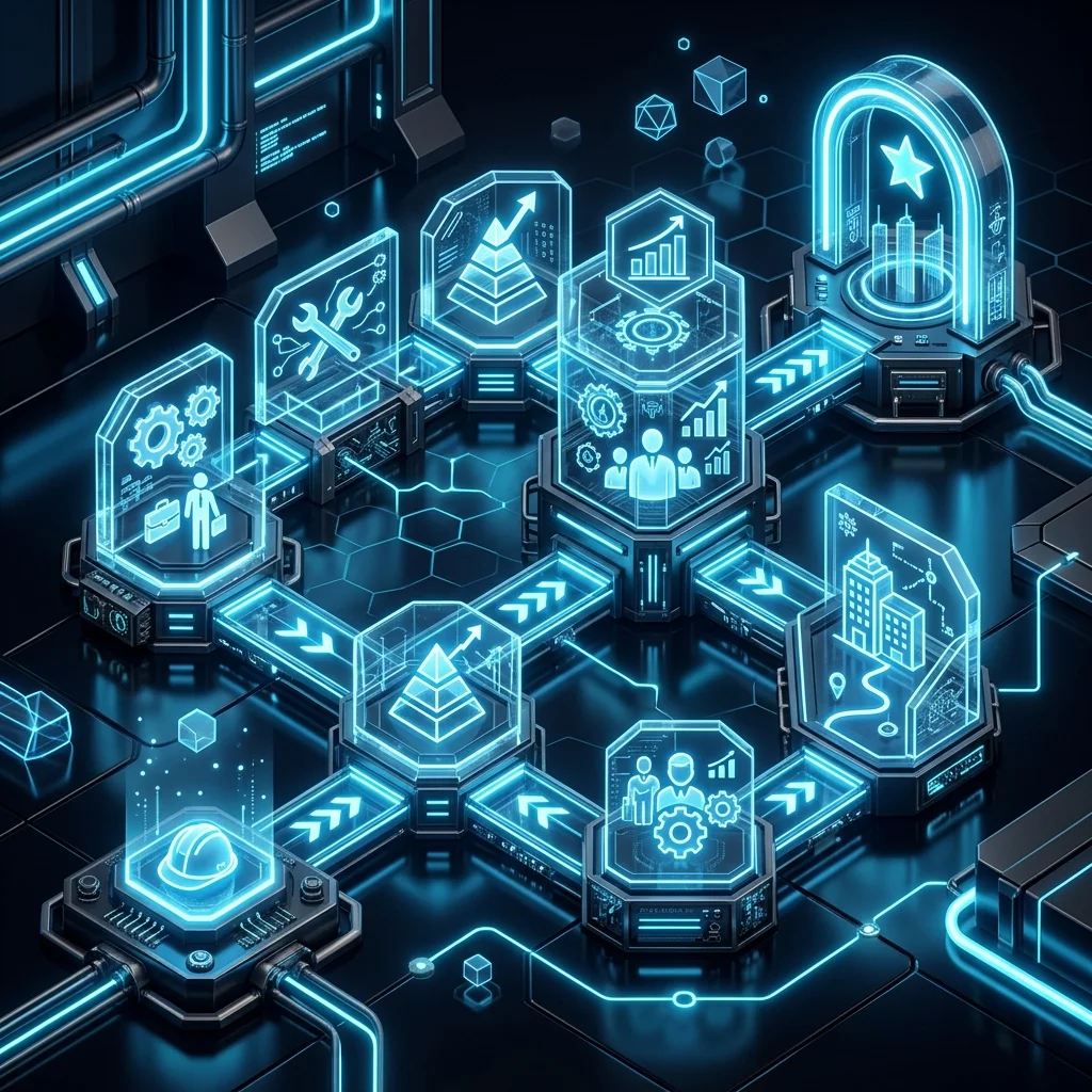 Engineering Leadership vs. Management --" 2D professional roadmap from roles based engineering to intelligence flow architect