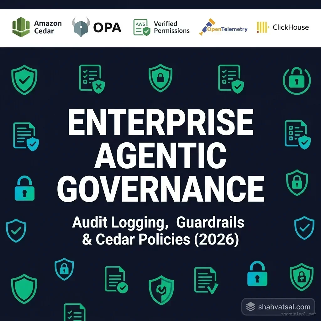 Enterprise Agentic Governance: Implementing Audit Logging, Guardrails, and Cedar Policies in 2026
