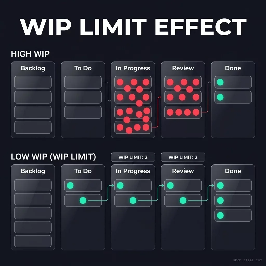 WIP Limit Effect Comparison