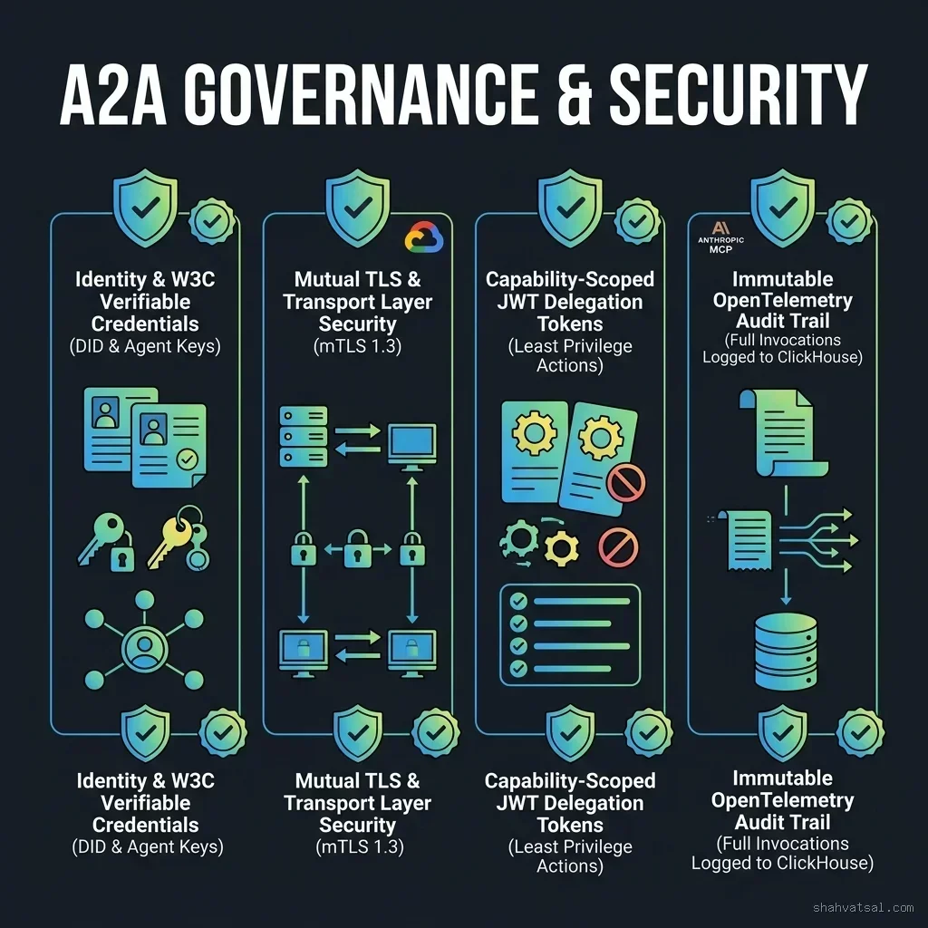 A2A Governance and Security Envelope Architecture