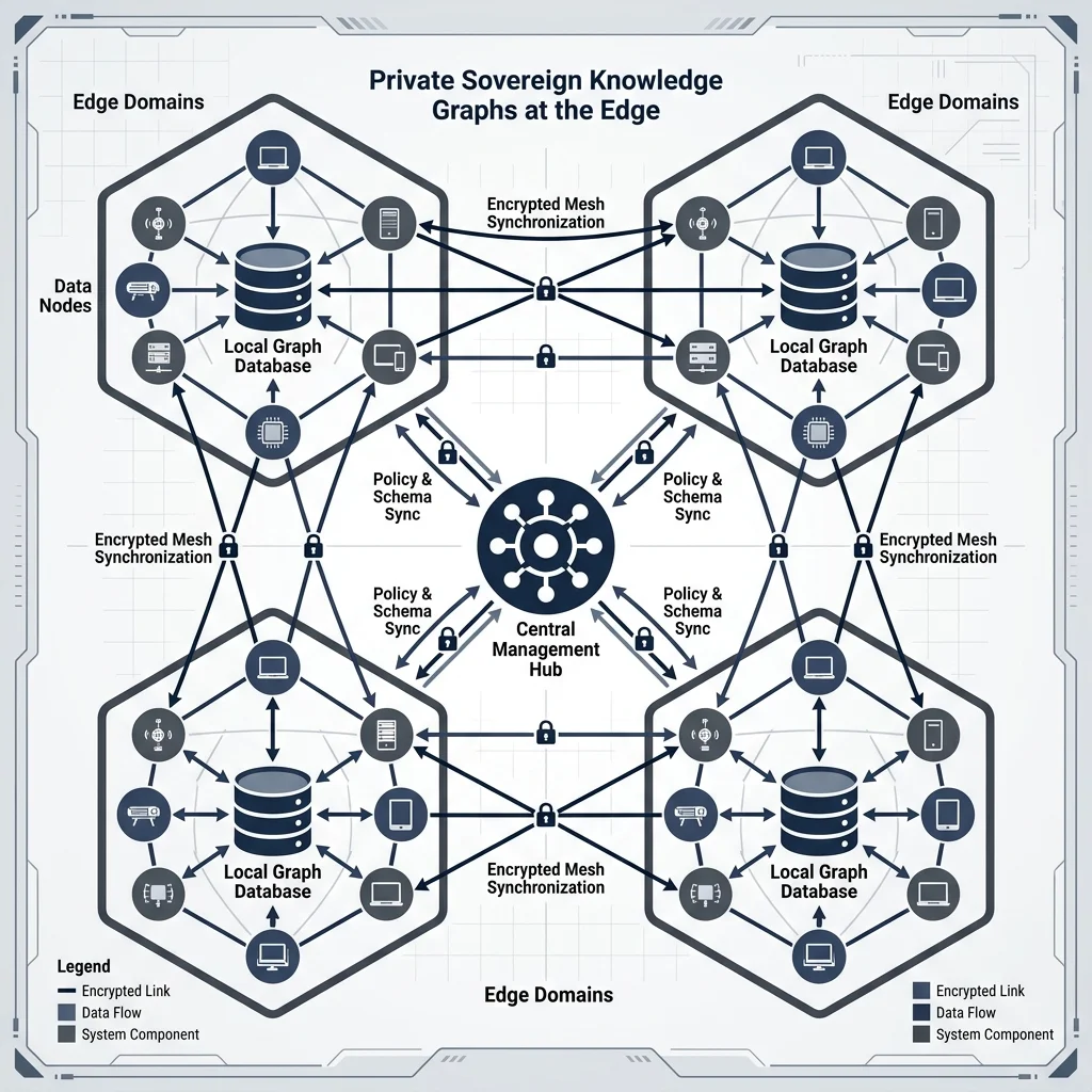 Topology Map: Sovereign Edge Knowledge Graphs & Encrypted Peer-to-Peer Mesh