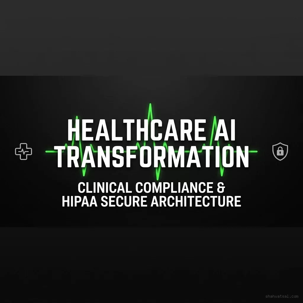 Healthcare AI Transformation: Deployment Architecture for HIPAA and Clinical Compliance