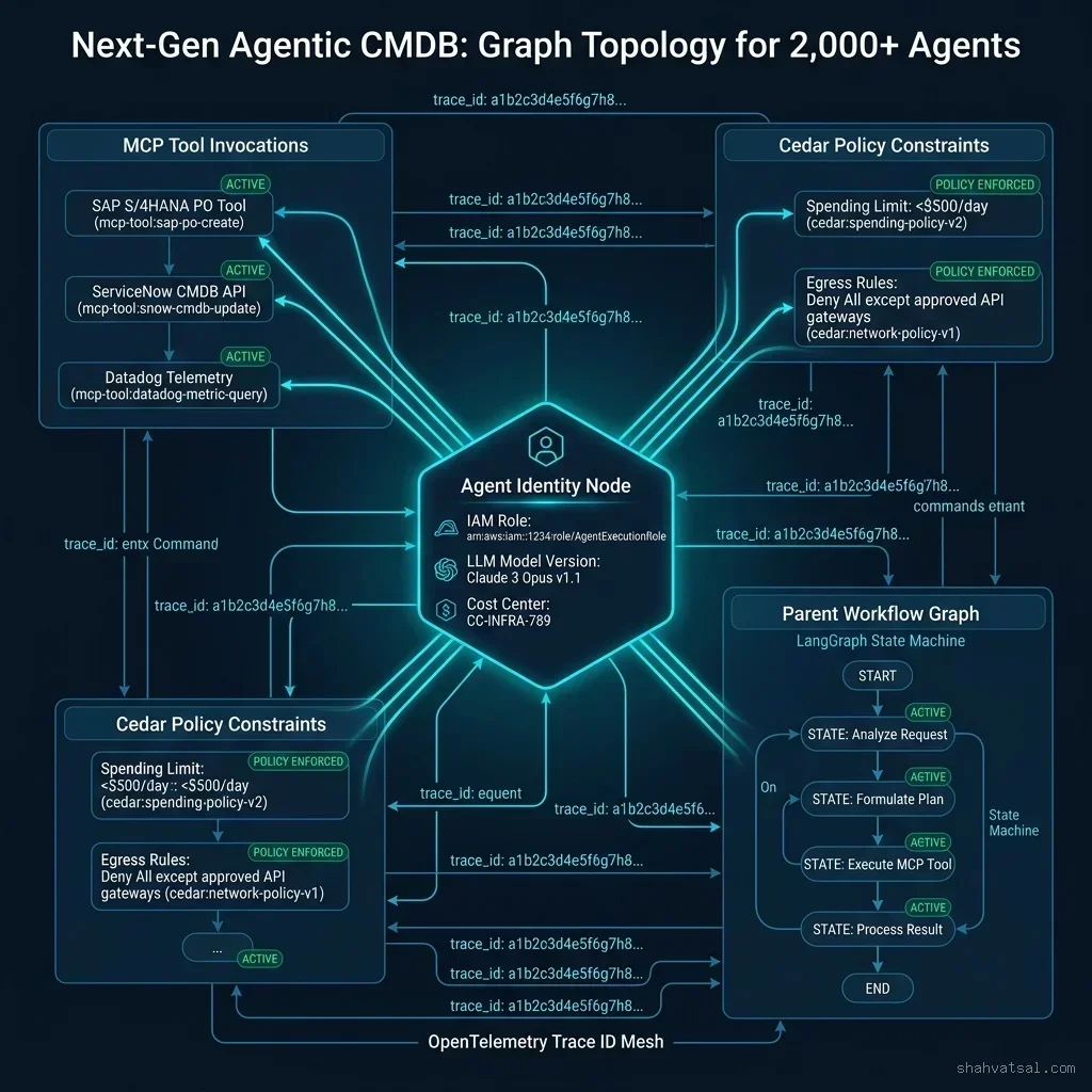 Next-Gen Agentic CMDB: Graph Topology for 2,000+ Agents