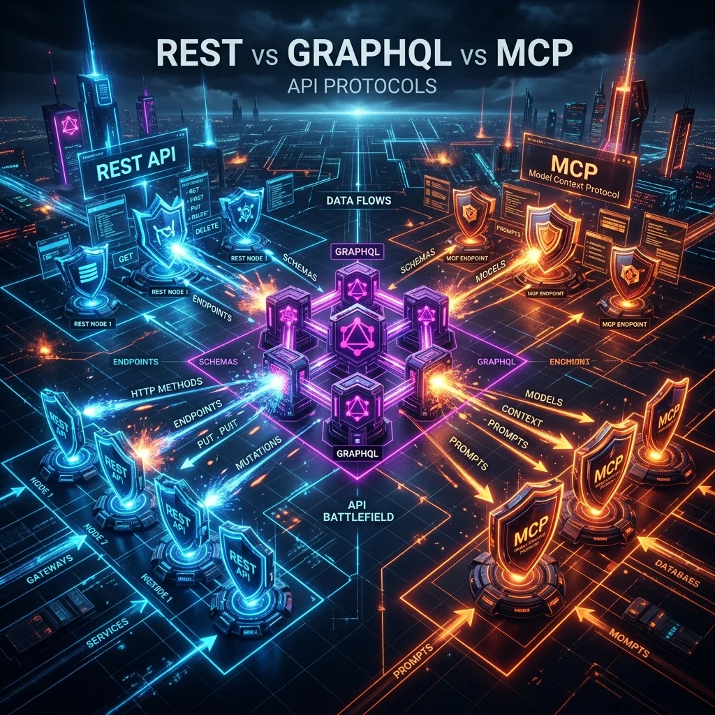 MCP vs REST vs GraphQL: The 2026 API War Every Developer Must Understand