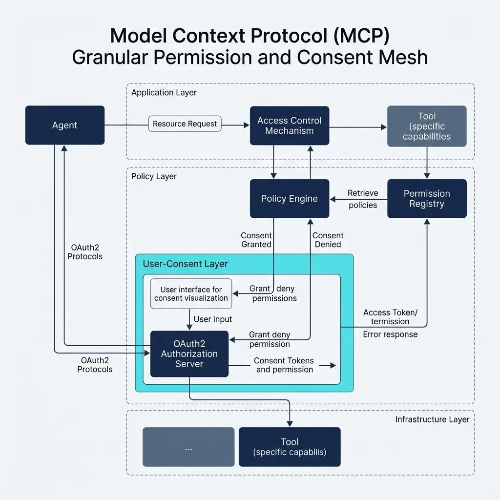 Sovereign Intelligence: Granular Permission Mesh.Webp