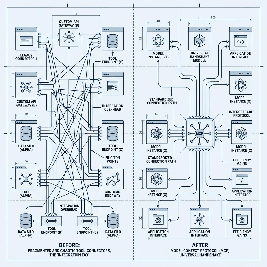 Technical Evolution: From Fragmented AI Adapters to the Universal MCP Handshake