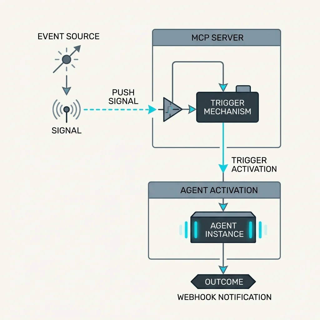 Process Map: MCP Trigger & Webhook Notification Flow
