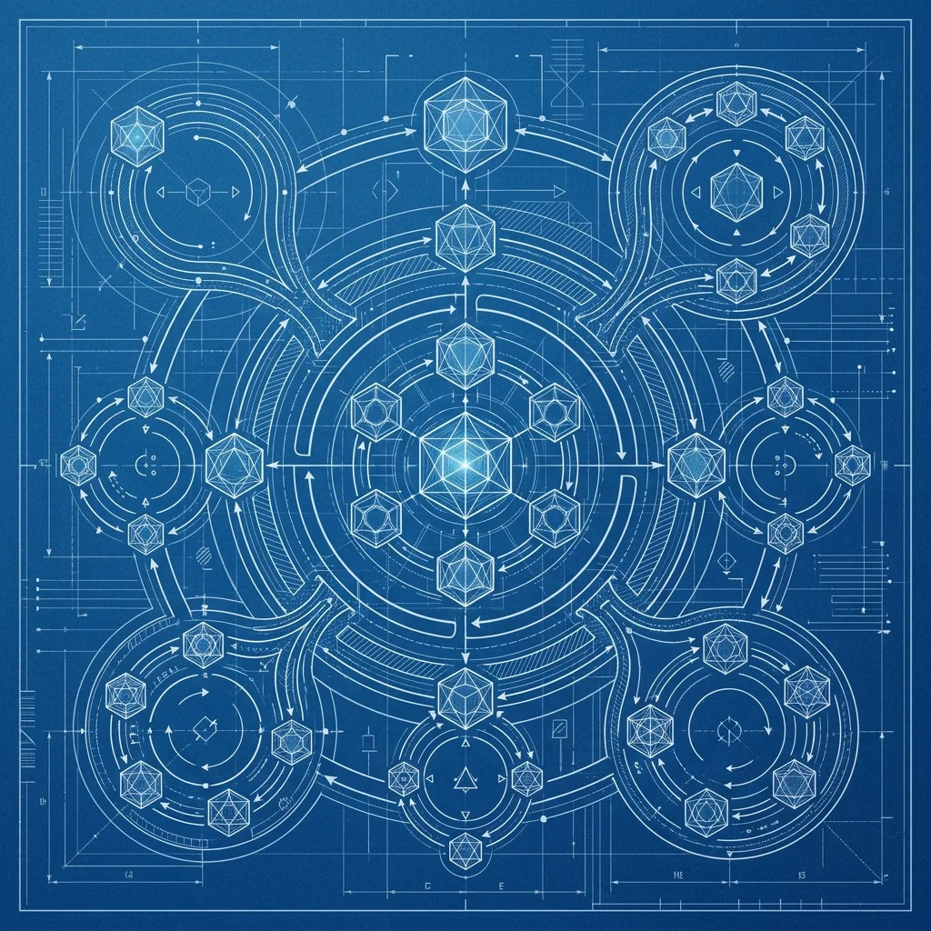 Multi-Agent Orchestration 2026 --" 2D Technical logic diagram showing the transition from linear chains to stateful graphs with self-correction loops