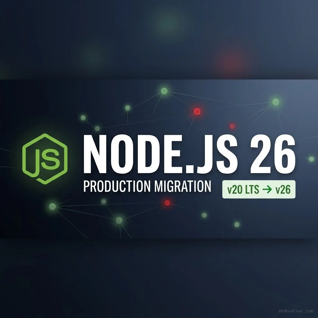 Node.js 26 in Production: Migration Playbook for Real Codebases