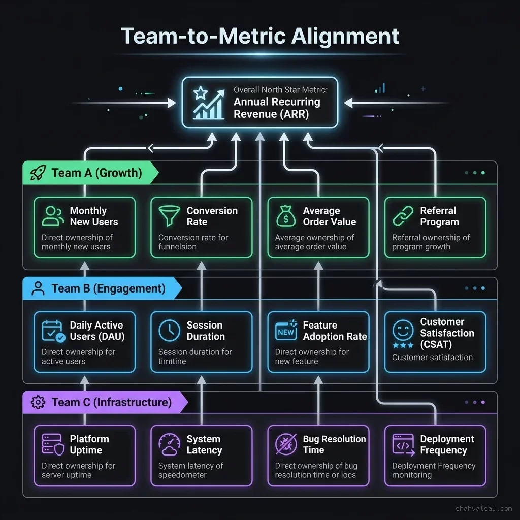 Team-to-Metric Alignment Grid Blueprint