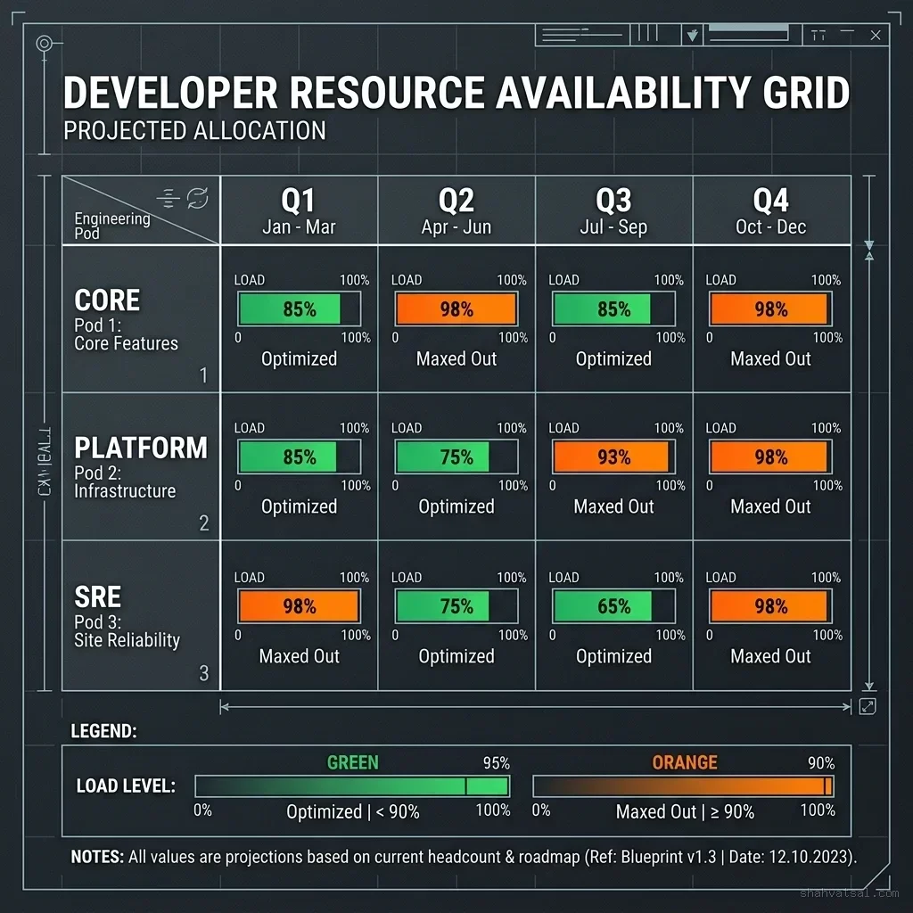 Developer Resource Availability Grid Blueprint
