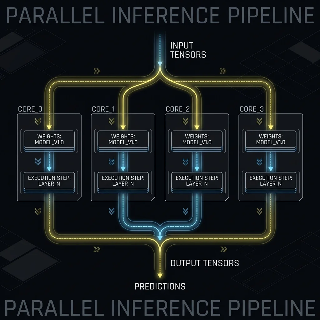 Parallel Thread-level Model Inference Flow
