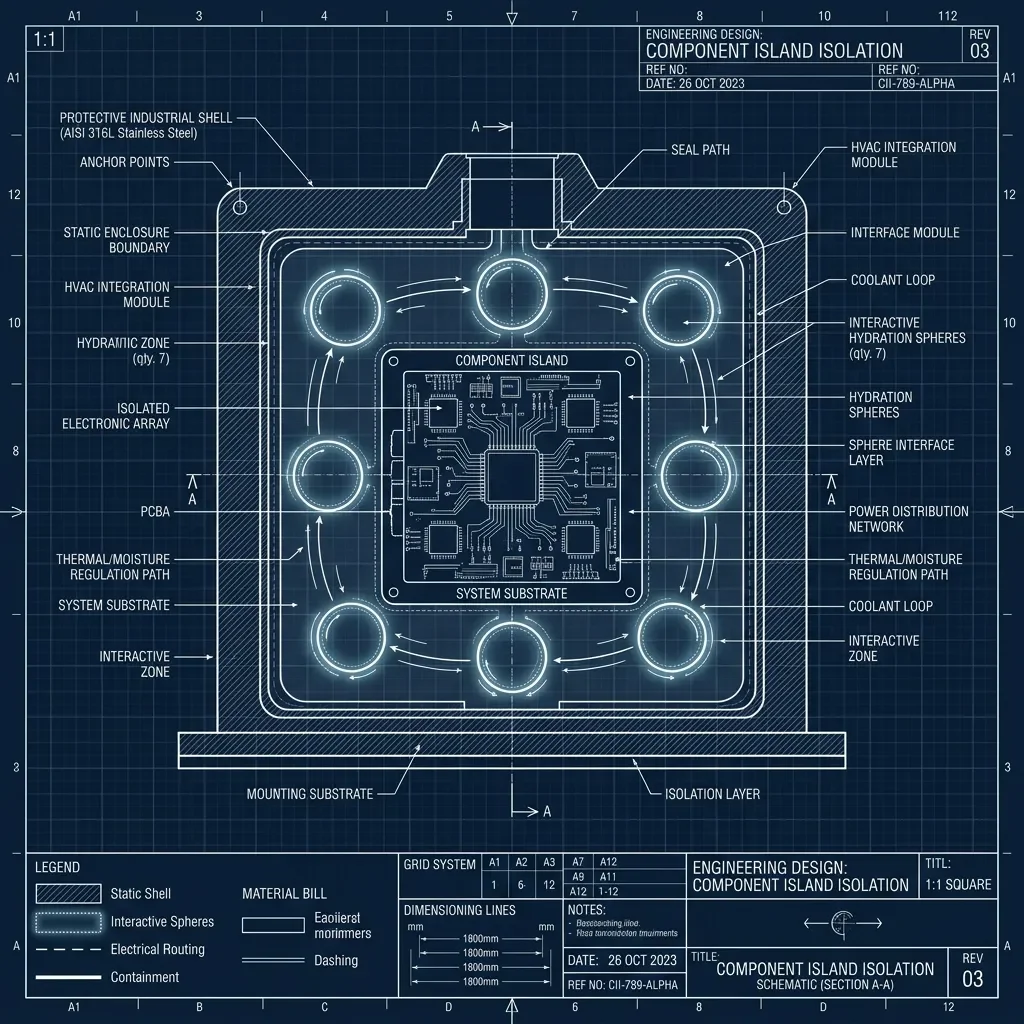 Sovereign Intelligence: Blueprint Component Island Isolation.Webp