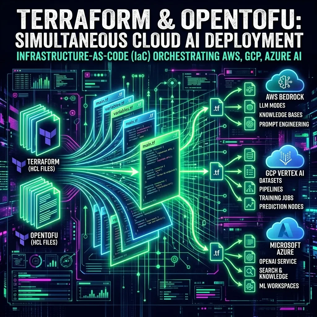 Terraform and OpenTofu for Multi-Cloud AI: One Module, Three Hyperscalers
