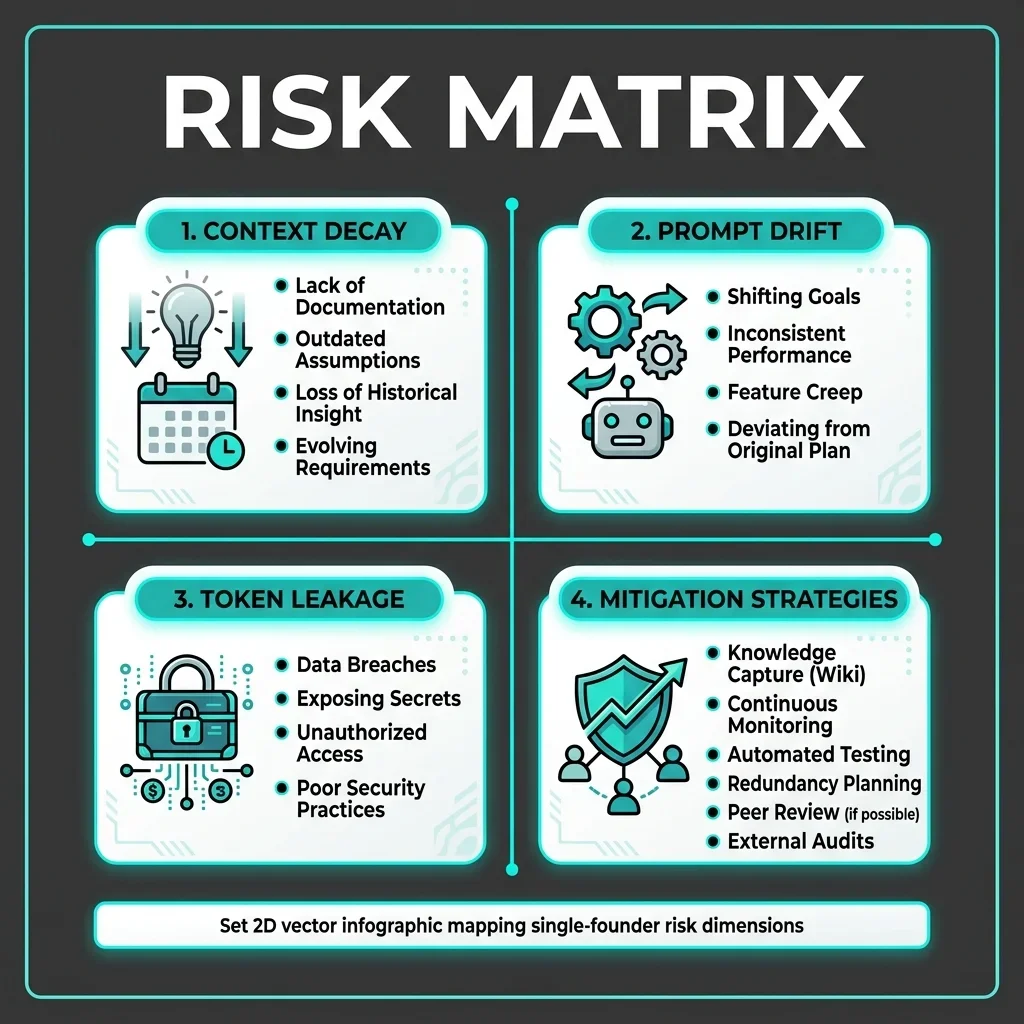 The risk mitigation structure for single-founder enterprises