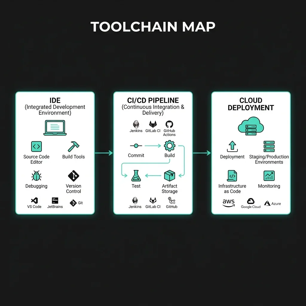 Toolchain Integration Map — Pipeline Architecture — 2026