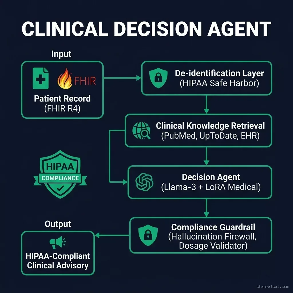 Healthcare Clinical Decision Support Agent Architecture
