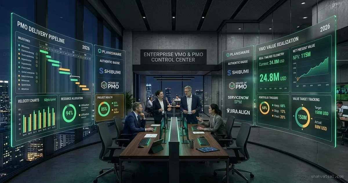 VMO vs PMO: Turning Delivery Offices into Value Management Engines
