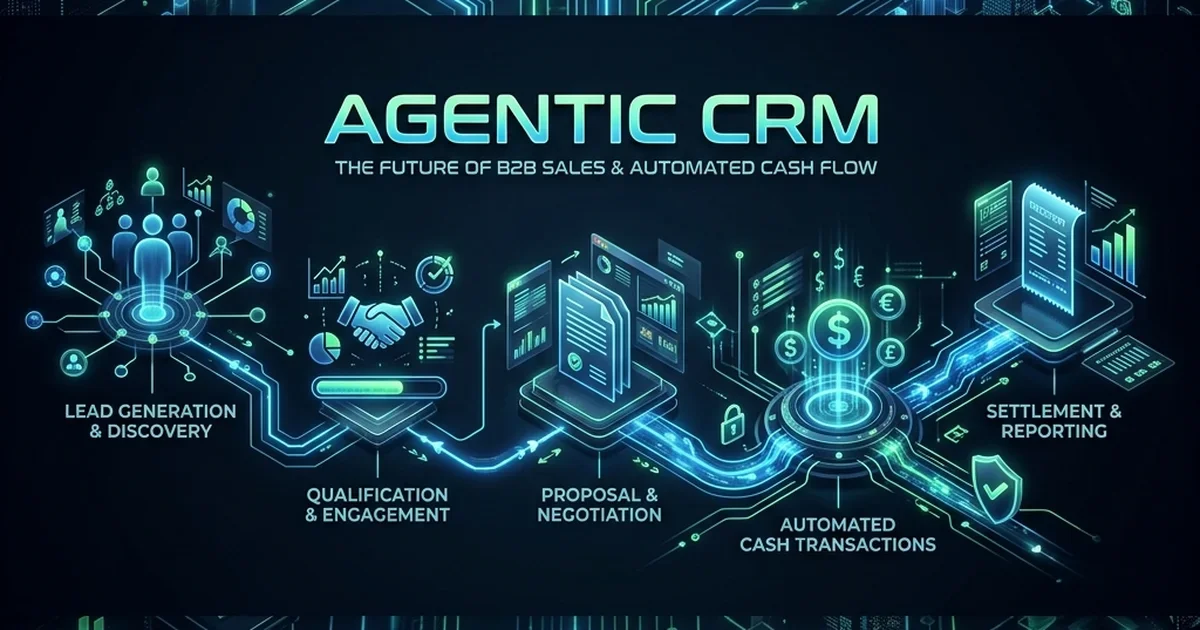 CRM Transformation - How a B2B SaaS Vendor Compressed Lead-to-Cash Cycle by 41% with Agentic Workflows