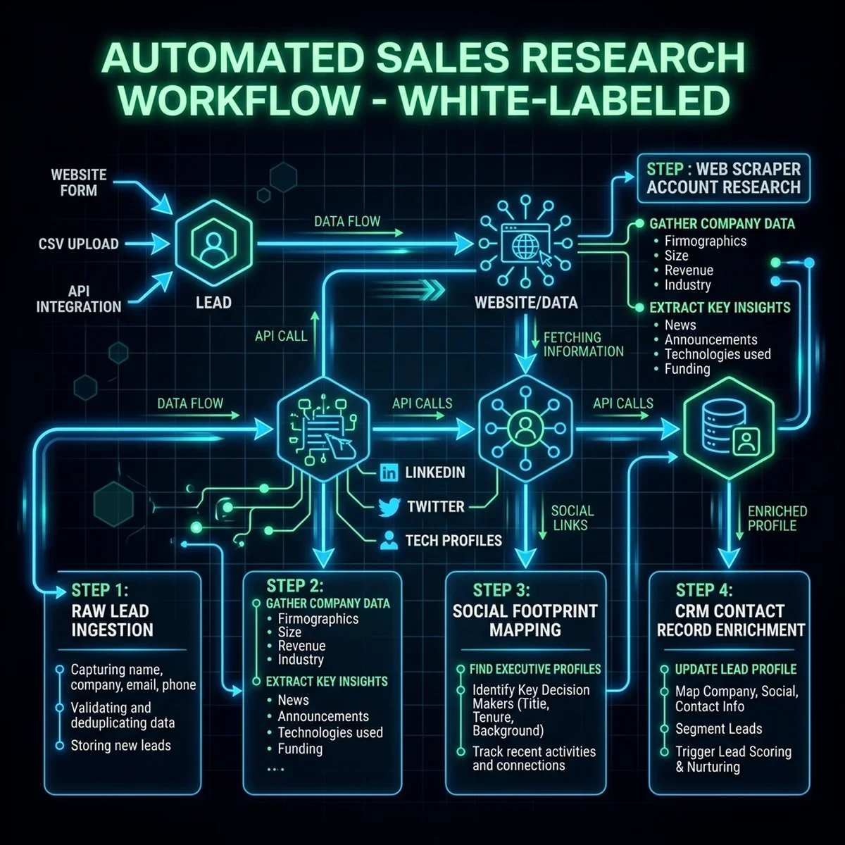 Sales Research Agent Workflow