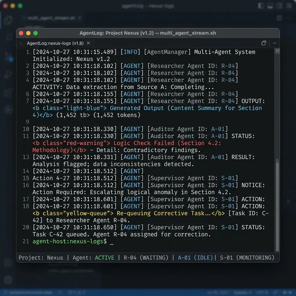 Sovereign Intelligence: Error Recovery Log.Webp