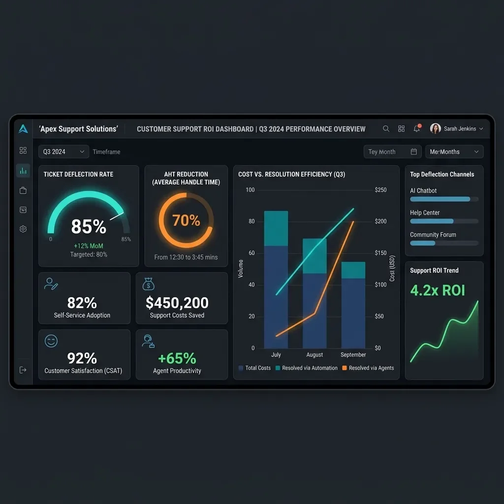 Sovereign Intelligence: Deflection Dashboard.Webp