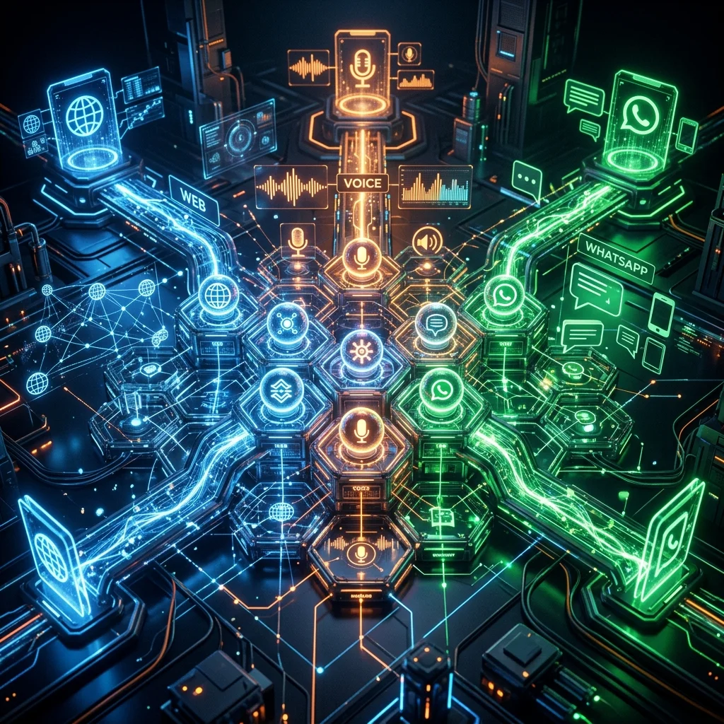 Sovereign Intelligence: Omnichannel Agent Mesh