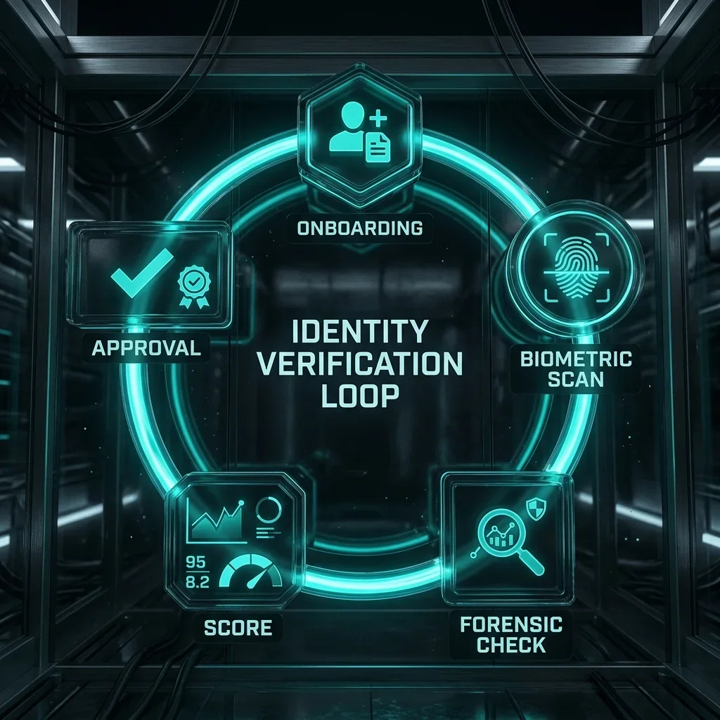 Forensic Ingestion Stack loop logic. Architecture