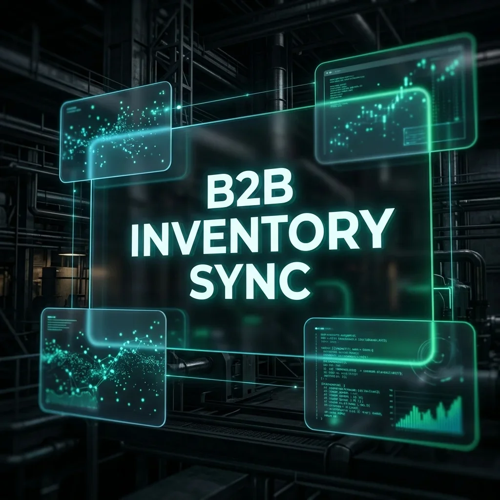 B2B Inventory Sync -- Event-Driven Architecture Feature Banner