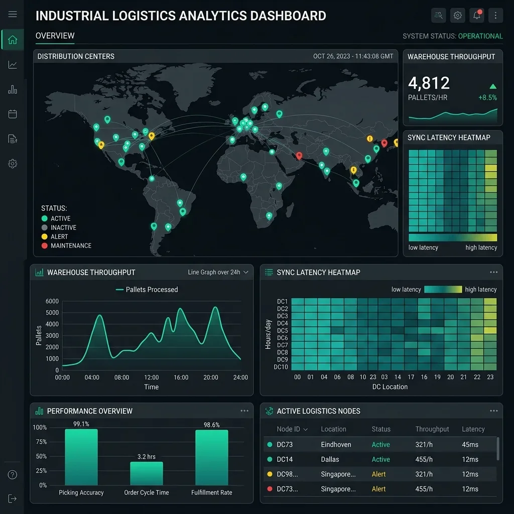 Warehouse Performance -- Fulfillment KPI Dashboard