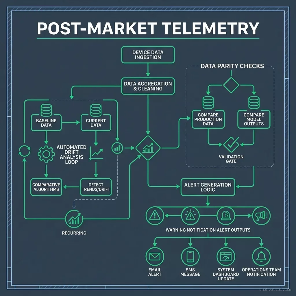 Post-Market Monitoring and Alert Topology Diagram Post-Market Monitoring and Alert Topology