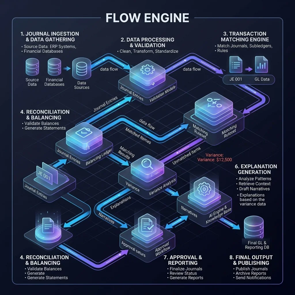 Variance Explanation Generation Workflow