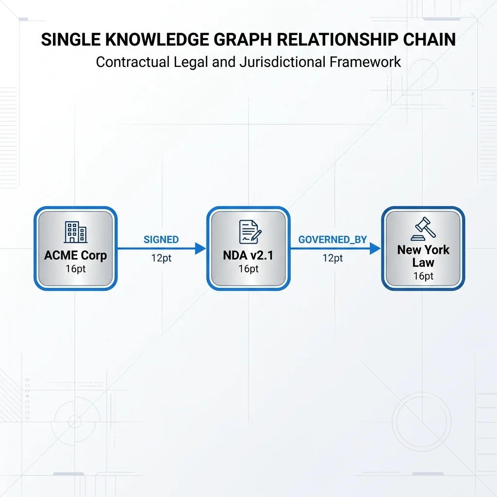Entity Relationship Node Chain Example