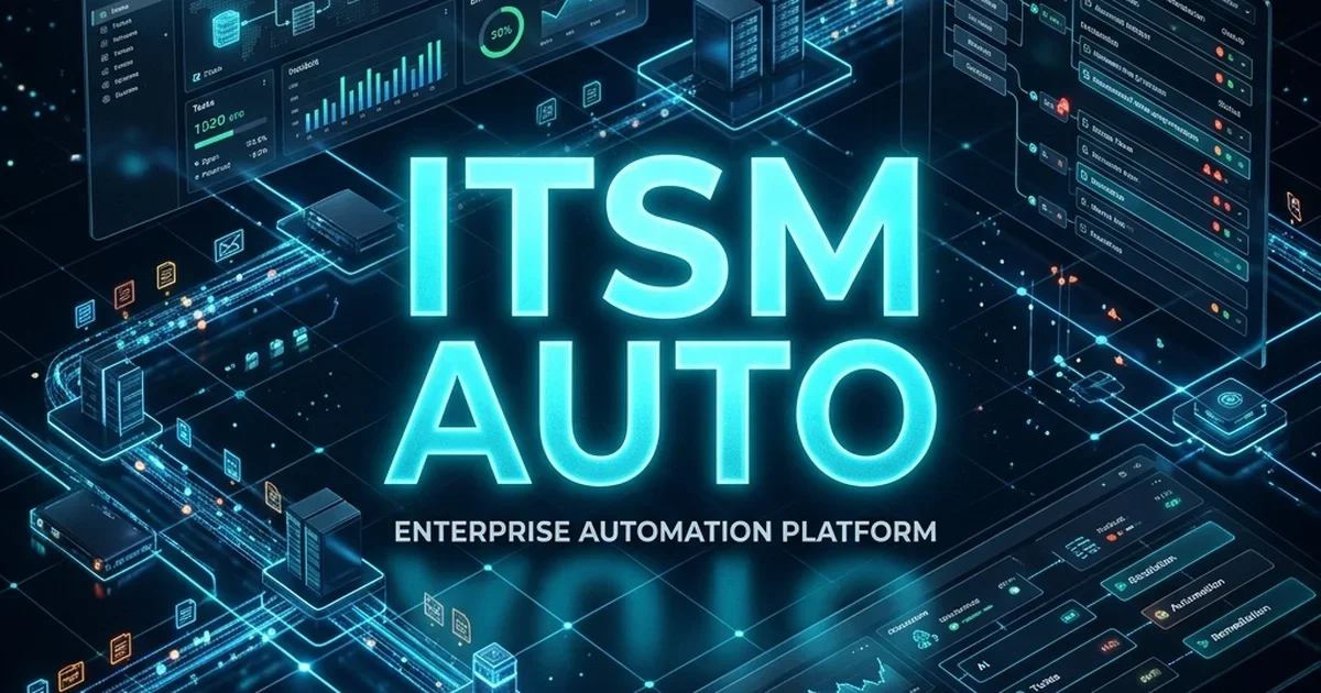 ITSM Auto-Triage Console: Modern operations dashboard visualizing active ticket streams, automated resolution rates, SLA compliance trends, and agent logs. ITSM Auto-Triage Operations Console