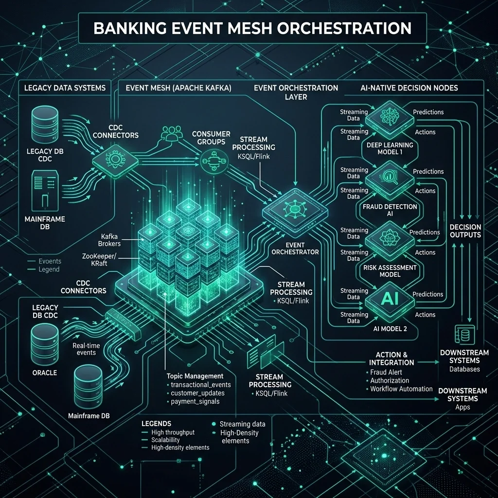 Banking Event Mesh Orchestration — The Sovereign Stack
