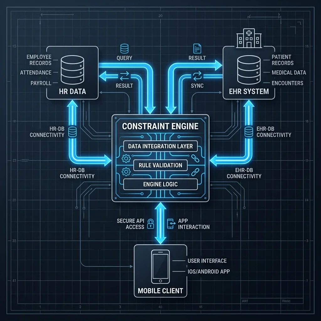 Healthcare Staffing System Architecture
