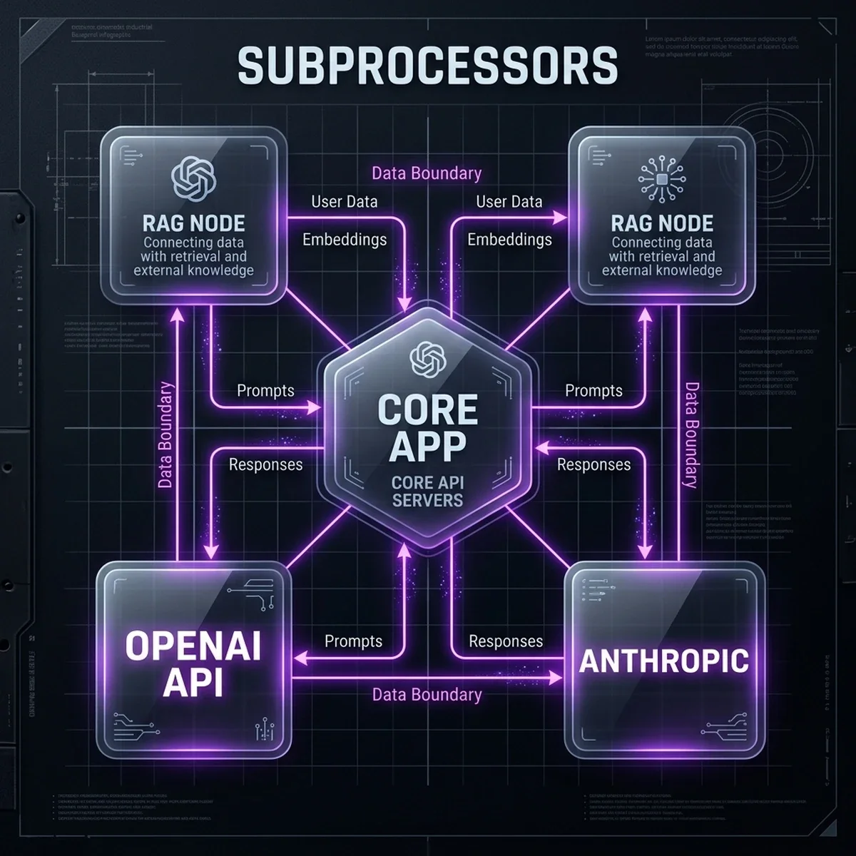 Subprocessor Map