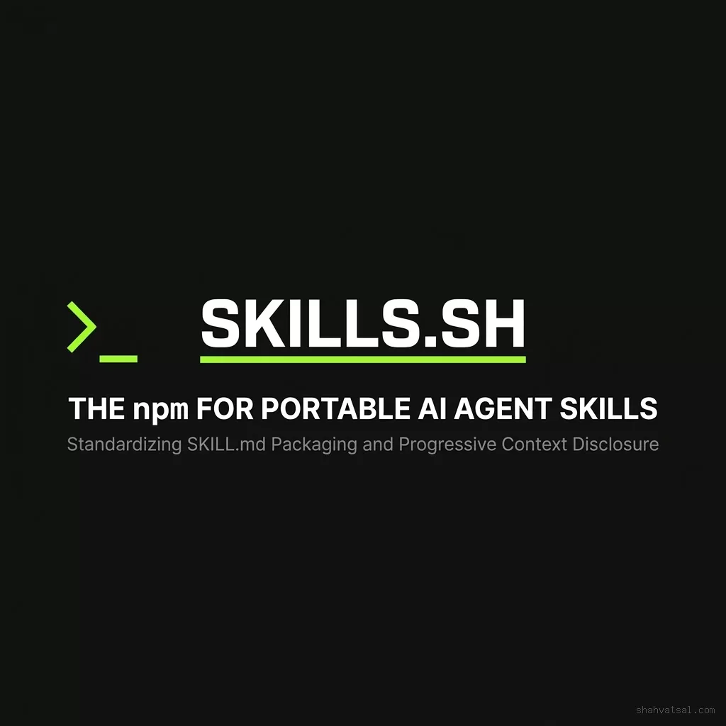 Agent Skills and skills.sh: The npm Moment for Portable AI Agent Workflows