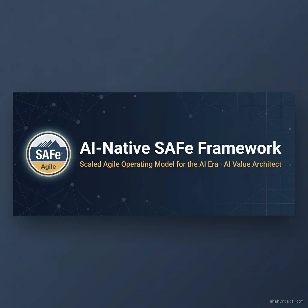 AI-Native SAFe Released: Scaled Agile Operating Model for the Enterprise AI Era