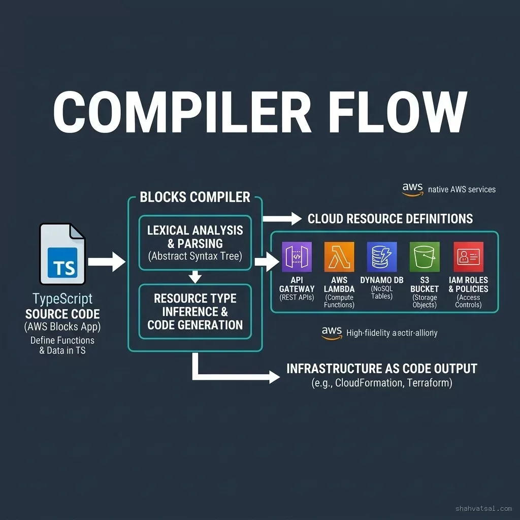 AWS Blocks compilation architecture diagram