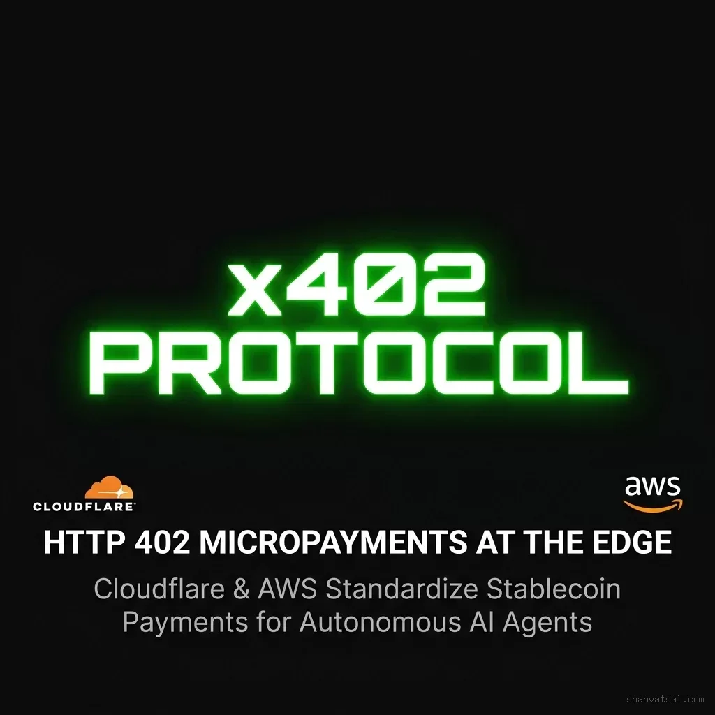 Cloudflare and AWS Embed x402 Protocol: Agent Micropayments Hit the Edge