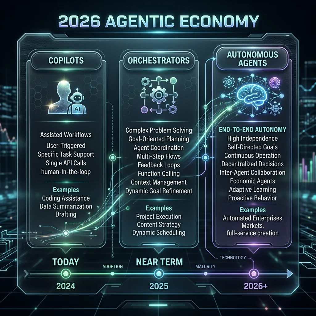 The Agentic Economy Roadmap — Gartner — 2026