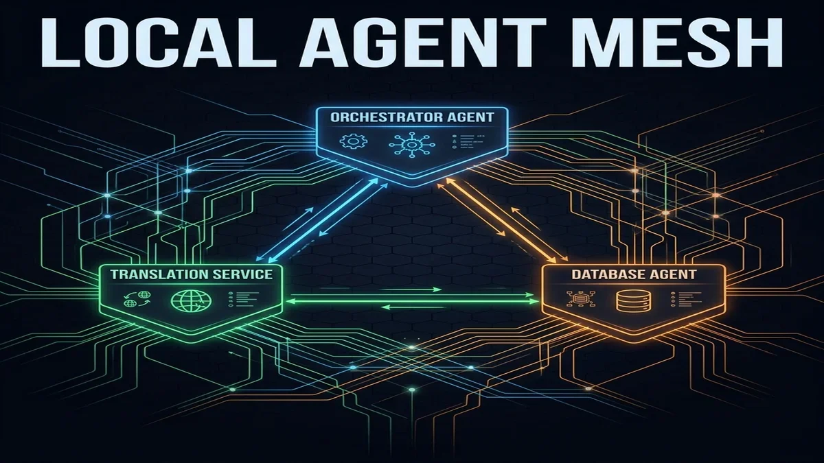 Local P2P Inter-Agent Mesh Coordination — Google Blog — 2026